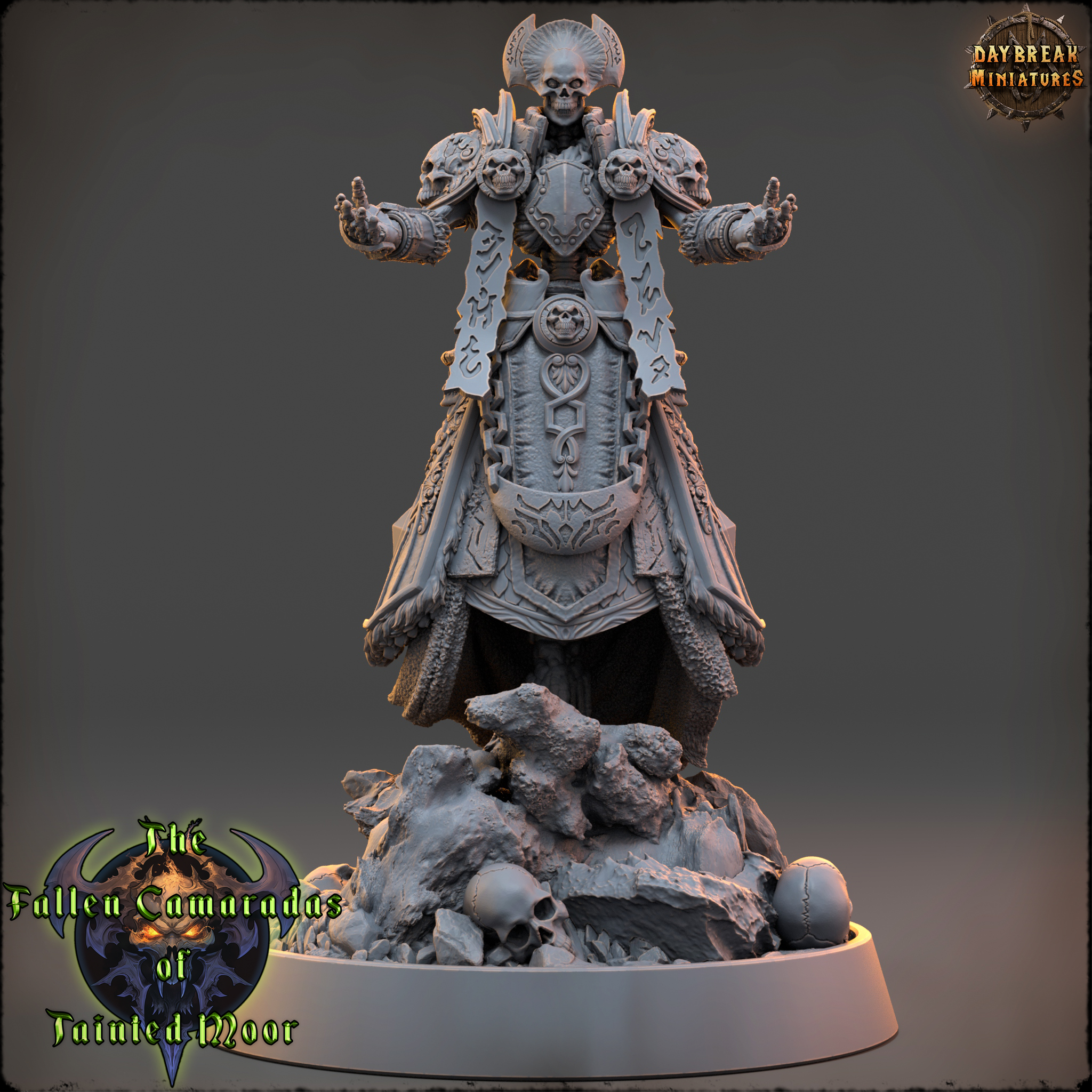 The Deathpriest of Tainted Moor - The Fallen Camaradas of Tainted Moor
